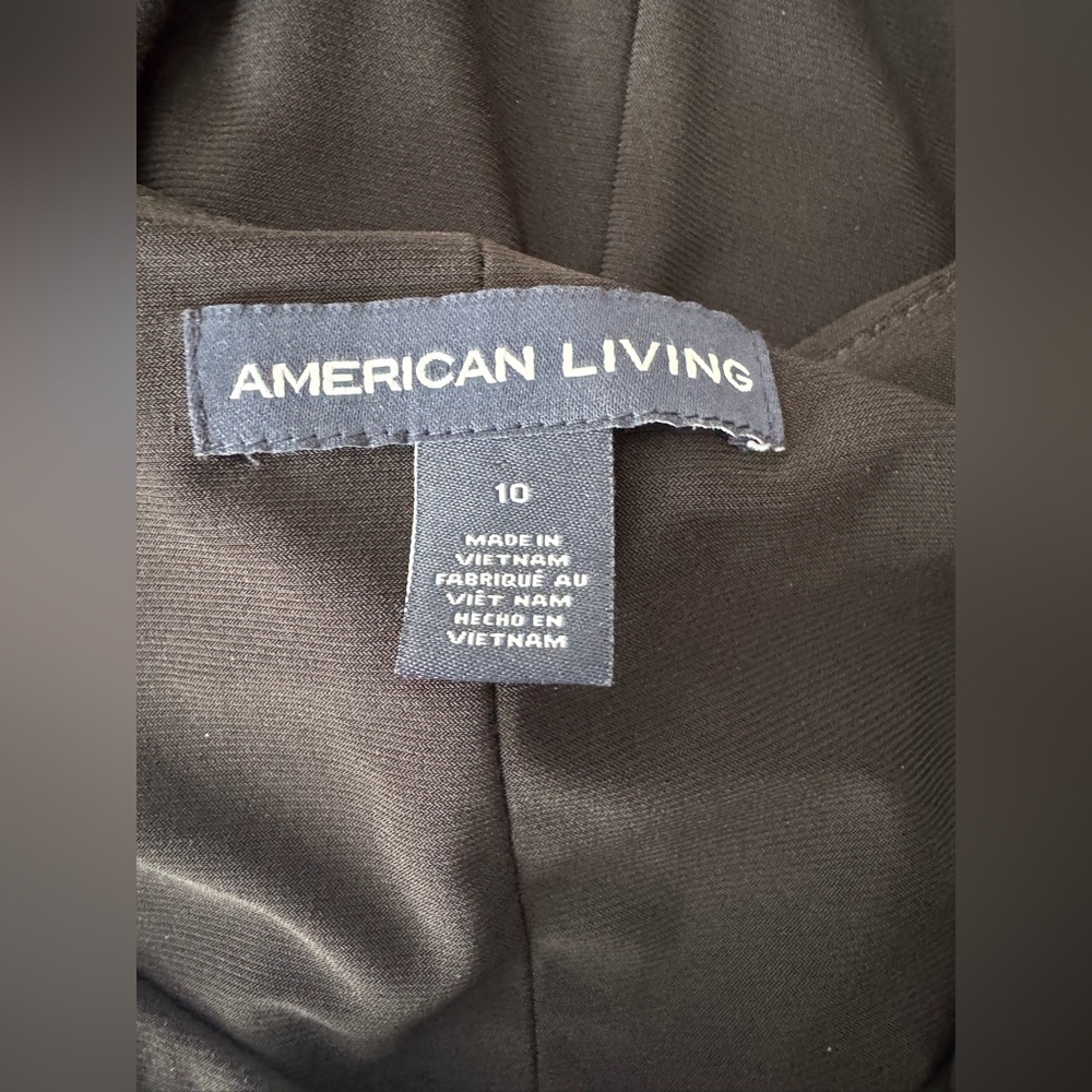 American Living Womens Classic Dardanelle Sheath Dress Size 10 Black NWT - Picture 8 of 10